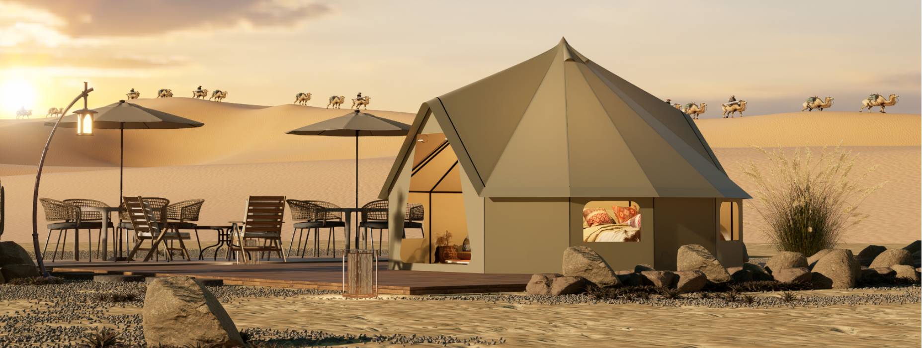 费县露营酒店帐篷产品